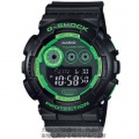 【国内正規品】G-SHOCK（ブラックxグリーン/電池式/ビッグケースを採用したカラーモデル）腕時計GD-120N-1B3JF