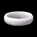【送料無料】セラミックリング カラー：ホワイト　指輪 フチ付 カットリング　軽い　7号　9号　11号　13号　17号　19号　23号