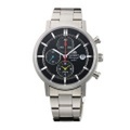 ソーラー 時計 オリエント WV0061TY クロノグラフ 男性用腕時計 ORIENT　名入れ刻印対応、有料　取り寄せ品