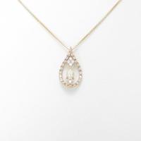 K18PG ダイヤモンドネックレス