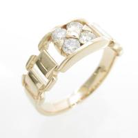 K18PG ダイヤモンドリング