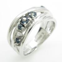 K18WG アレキサンドライトリング30％引き