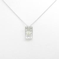 K18WG ダイヤモンドネックレス