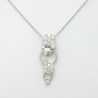 K18WG ダイヤモンドネックレス20％引き