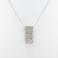K18WG ダイヤモンドネックレス30％引き