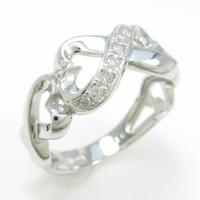 K18WG ダイヤモンドリング