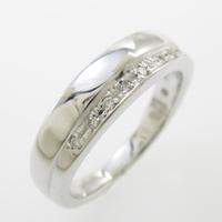 K18WG ダイヤモンドリング