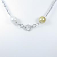 K18WG パールネックレス