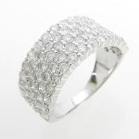 K18WG パヴェ ダイヤモンドリング10％引き