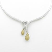 K18WG／K18YG ダイヤモンドネックレス