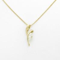 K18YG ダイヤモンドネックレス