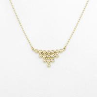 K18YG ダイヤモンドネックレス