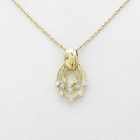 K18YG ダイヤモンドネックレス