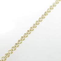 K18YG ダイヤモンドブレスレット20％引き