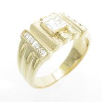 K18YG ダイヤモンドリング