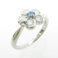 PT フラワー ダイヤモンドリング