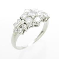 PT フラワー ダイヤモンドリング