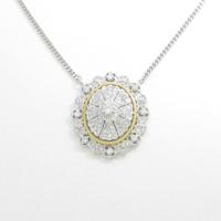 PT／K18WG ダイヤモンドネックレス20％引き