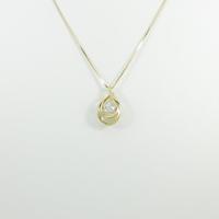 【リメイク】K18YG ダイヤモンドネックレス 0．504ct・H・I1・GOOD