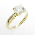【リメイク】K18YG ダイヤモンドリング 1．086ct・L・SI1・EXT