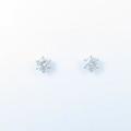 【リメイク】ST／プラチナダイヤモンドピアス 0．310ct・0．335ct・F・SI1・GOOD10％引き