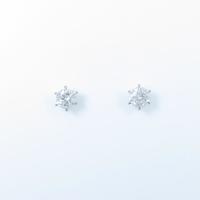 【リメイク】ST／プラチナダイヤモンドピアス 0．310ct・0．335ct・F・SI1・GOOD10％引き