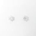 【リメイク】ST／プラチナダイヤモンドピアス 0．319ct・0．333ct・E・SI2・VG