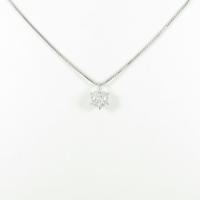 【リメイク】プラチナダイヤモンドネックレス 0．316ct・E・I1・EXT40％引き