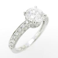 【リメイク】プラチナダイヤモンドリング 1．019ct・D・VS1・VERYGOOD