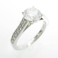 【リメイク】プラチナダイヤモンドリング 1．042ct・F・I1・GOOD