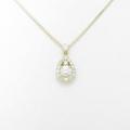 【新品】K18YG ダイヤモンドネックレス 0．210ct・E・SI2・GOOD