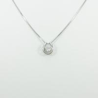 【新品】プラチナダイヤモンドネックレス 0．289ct・E・SI2・GOOD30％引き