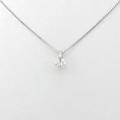 【新品】プラチナダイヤモンドネックレス 0．383ct・H・SI2・GOOD