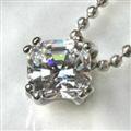 【送料無料】クロスフォーシルバーネックレス【SWEETSTUD】