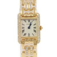 カルティエ タンクLC YG／3D・ブレスD クォーツ