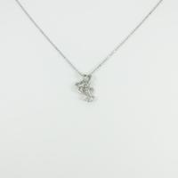 サマンサティアラ ハート ダイヤモンドネックレス