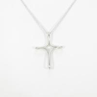 ティファニー インフィニティ クロス ネックレス