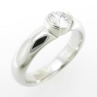 ティファニー ドッツ リング 0．37ct・D・VS1