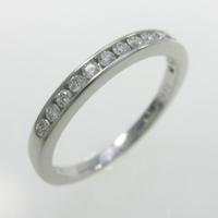 ティファニー ハーフサークル チャネルセッティング リング20％引き