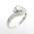 プラチナダイヤモンドリング 0．271ct・E・VVS1・VERYGOOD