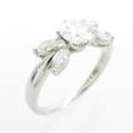 プラチナダイヤモンドリング 0．640ct・H・SI2・GOOD