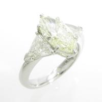 プラチナダイヤモンドリング 2．227ct・VLY・SI1・マーキスカット