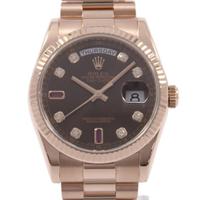 ロレックス 118235F8RBR2BRU デイデイト PG・RG 自動巻