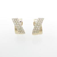 K18PG ダイヤモンドピアス
