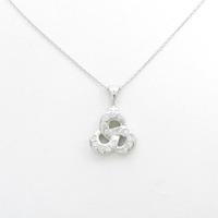 K18WG ダイヤモンドネックレス40％引き