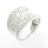 K18WG ダイヤモンドリング