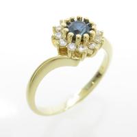 K18YG サファイヤリング