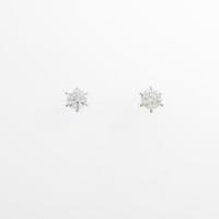 【リメイク】ST／プラチナダイヤモンドピアス 0．545ct・F・VVS1?VS2・3EXT?EXT H＆C