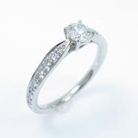 ティファニー ハーモニー リング 0．26ct・H・VS1・3EXT