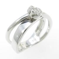 ポンテヴェキオ ハート ダイヤモンドリング